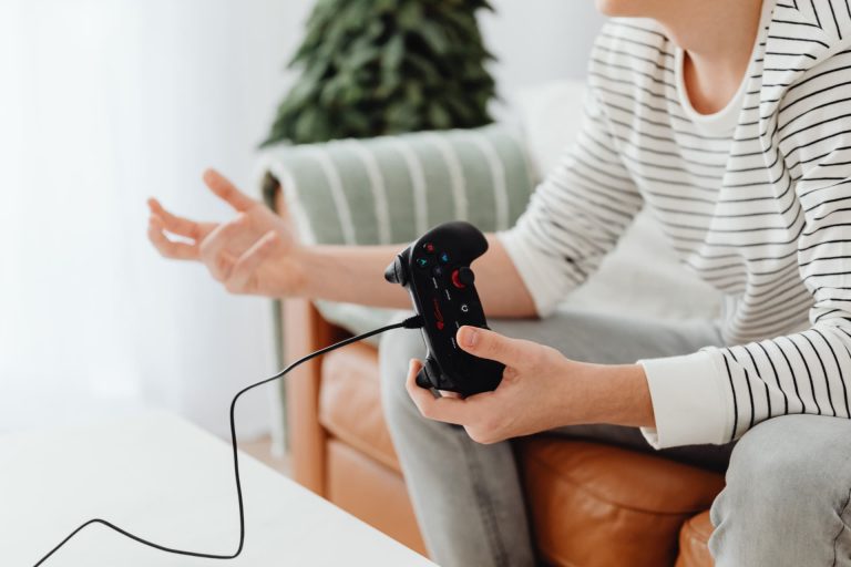 Gamer gyermek