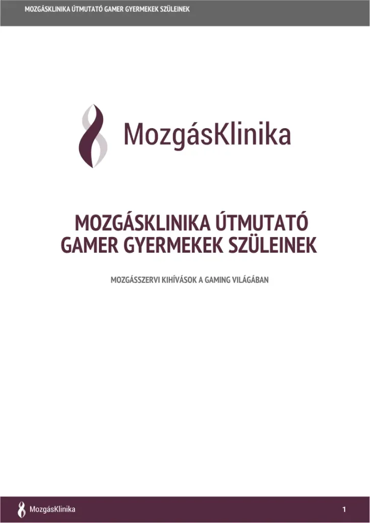 MOZGÁSKLINIKA ÚTMUTATÓ